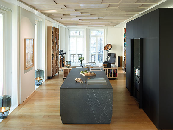 gris-negro-seda-lah cocina gris negro seda lah